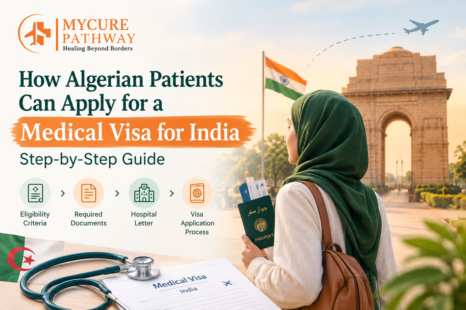 medical visa to India from Algeria
