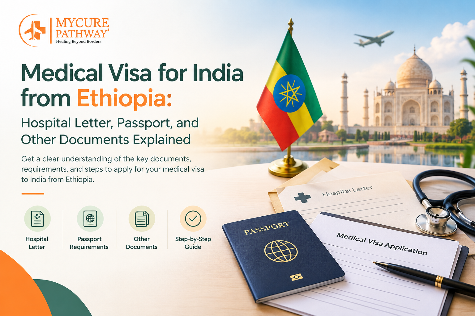 Medical Visa for India from Ethiopia: Hospital Letter, Passport, and Other Documents Explained